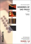 Memories of Sao Paulo, Walter Schneider-Argenbühl, Gerd Huber, Akkordeonorchester, Brasilien, Samba, Latin, mittelschwer, Akkordeon Noten, Cover
