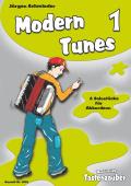 Modern Tunes Band 1, Jürgen Schmieder, Akkordeon Solo, Standardbass MII, ​leicht-mittelschwer, Originalliteratur, Akkordeon Noten, Rock und Pop