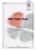 Plink! Plank! Plunk!, Leroy Anderson, Wolfgang Ruß, Akkordeon-Orchester, Akkordeon-Ensemble, Pizzicato, mittelschwer, Akkordeon Noten, Cover