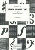 Samba Number One, Thomas Ott, Akkordeon-Orchester, Pop-Samba, Originalkomposition, mittelschwer, Akkordeon Noten