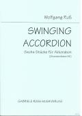 Swinging Accordion, Wolfgang Ruß, Akkordeon-Solo, Standardbass MII, Spielheft, Soloband, mittelschwer, Akkordeon Noten