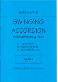 Swinging Accordion Teil 2, Wolfgang Ruß-Plötz, Akkordeon-Orchester, leicht-mittelschwer, Akkordeon Noten