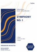 Symphony I, William Boyce, Gerhard Koschel, Akkordeon-Orchester, Akkordeon-Noten, mittelschwer