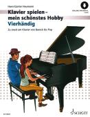 Vierhändig, Hans-Günter Heumann, Klavier vierhändig, 4-händig, Spielheft, Originalmusik, leicht, musizieren zu zweit, Klavier Noten, Cover