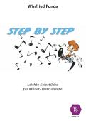 Step By Step, Winfried Funda, Mallet-Instrumente, Spielheft, 28 Solostücke, Sammlung, sehr leicht-leicht, Noten für Schlagwerker