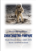 Zarathustra-Fanfare, Richard Strauss, Gottfried Hummel, Akkordeonorchester, Opening Also sprach Zarathustra, Konzertopener, Gänsehaut, mittelschwer, Akkordeon Noten