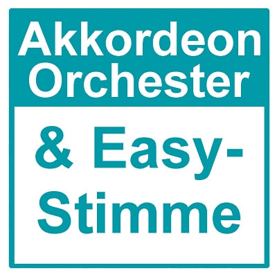 Easy Stimme mit Akkordeon Orchester